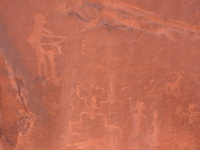 Petroglyph along Comb Wash